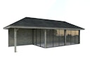 Palmako Pavillon Bianca 24,9 m² Set 217 Slide - 28 mm