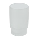 Vorschaubild Bravat Glas für Glashalter Varuna und Quaruna, mineralweiß