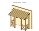 Skan Holz Pultdach Vordach Paderborn