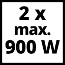 Vorschaubild Einhell Akku 2x18V 4,0Ah PXC-Twinpack CB 1 4511489