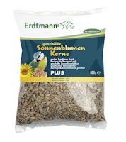Erdtmann Sonnenblumen geschält PLUS 800 Gramm Wildvogelfutter