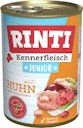 Vorschaubild RINTI Kennerfleisch Junior 400g Dose Hundenassfutter