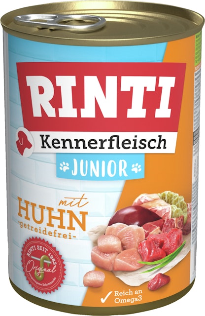 RINTI Kennerfleisch Junior 400g Dose HundenassfutterVorschaubild