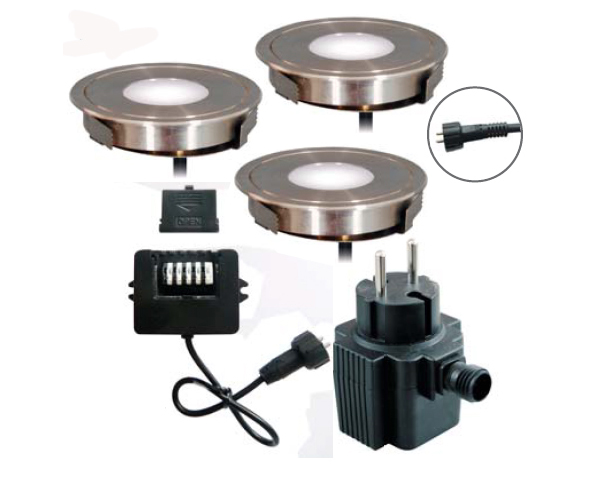 Seliger Minispot 800 LED - 3er Set