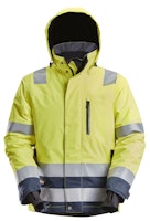 Snickers High-Vis Waterproof 37.5® Polsterjacke, Klasse 3