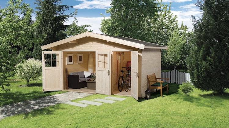 Weka 28 mm Gartenhaus 261