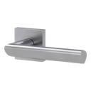 Vorschaubild Griffwerk Türgriff TRI 134 - Schraubtechnik, eckig, Edelstahl matt