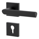 Vorschaubild Griffwerk Türgriff TRI 134 - Schraubtechnik, eckig, Graphitschwarz
