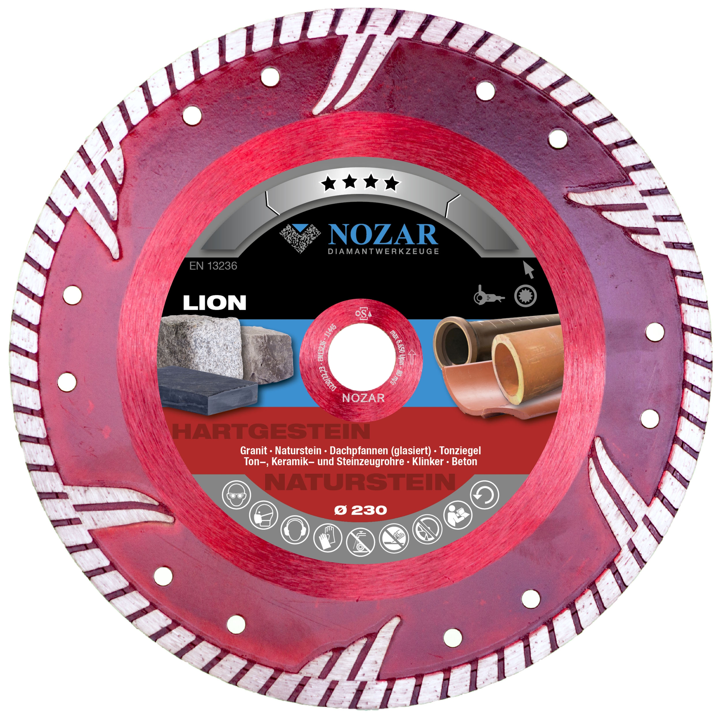 Nozar Diamant-Trennscheibe Lion 230 mm