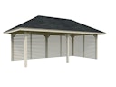 Vorschaubild Palmako Pavillon Bianca 16,6 m² Set 109