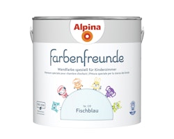 Alpina Farbenfreunde Nr. 09 Fischblau 2,5 Liter matt