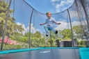 Vorschaubild Salta Trampolin Comfort Edition Ground mit Sicherheitsnetz