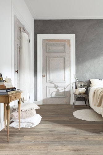 HANDMUSTER MEISTER Designboden MeisterDesign. flex DD 400 Wildeiche grau 6977