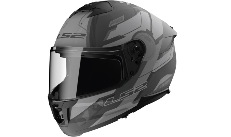 LS2 Integralhelm MX808 Stream II XXL Grau matt Shadow