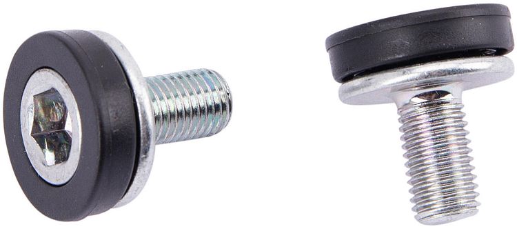 Stronglight Kurbelschraube M8 4-Kant schwarz