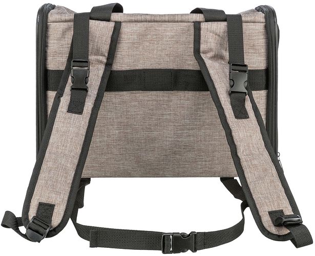 TRIXIE Rucksack Shiva, 41 × 30 × 21 cm, braun/beige