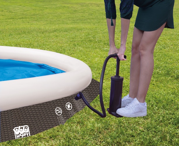 Happy People Quick Up Pool Set, ca. 390x84 cm