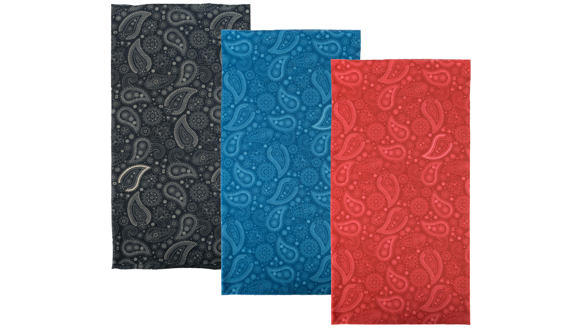 Oxford Comfy Multifunktionstuch Paisley Red