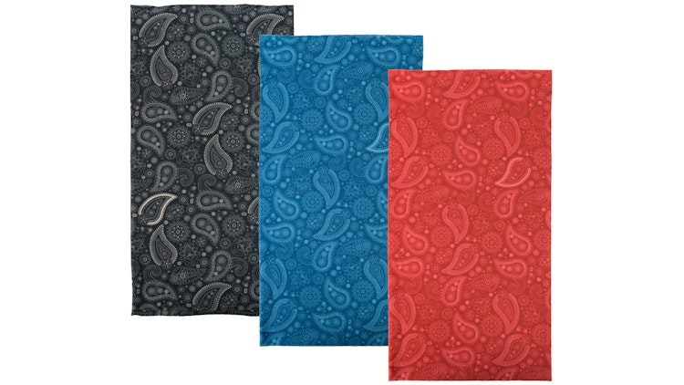 Oxford Comfy Multifunktionstuch Paisley Red