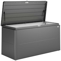 Biohort LoungeBox-160 x 70 x 83,5 cm (Größe 160)-dunkelgrau-metallic