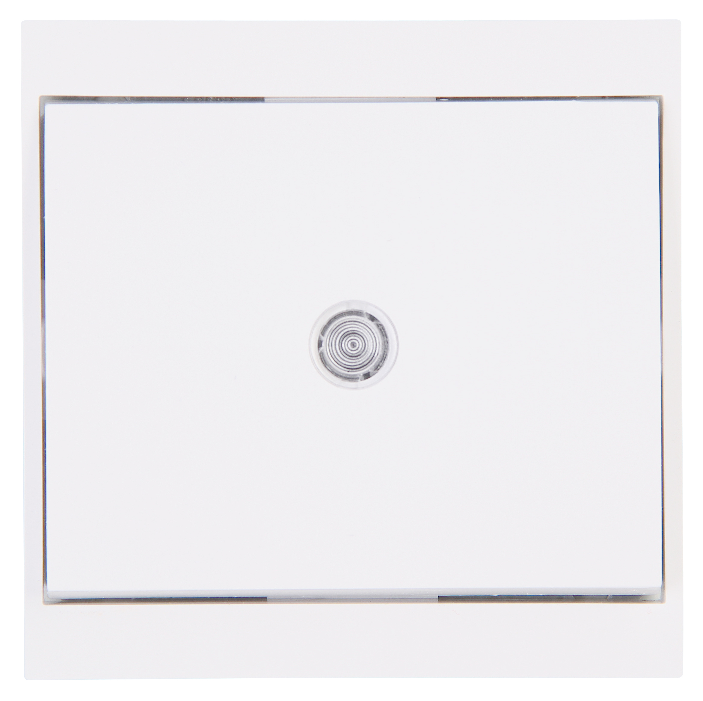 Kopp Universalschalter MALTA arktis-weiß, beleuchtet