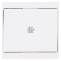 Kopp Universalschalter MALTA arktis-weiß, beleuchtet