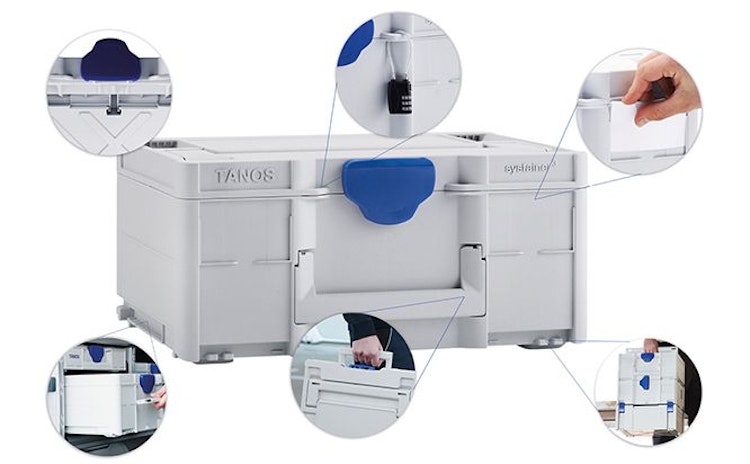 TANOS Systainer³ M 187 lichtgrau (RAL 7035)