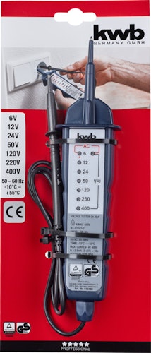 kwb Spannungsprüfer 2 polig 142400