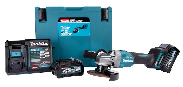 Makita Akku-Winkelschleifer GA005GM201