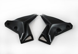 BODYSTYLE Sportsline Kühlerseitenverkleidung  ABS Kunststoff schwarz für YAMAHA MT-07 