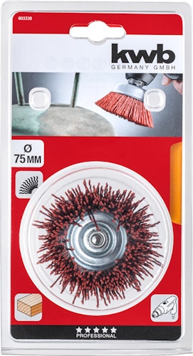 kwb Topfbürste Nylon grob 75 mm SB 603330