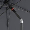 Vorschaubild doppler Mittelmastschirm myZONE 300 Push up, Aluminium Anthrazit / 100 % Polyester 180 g/m²