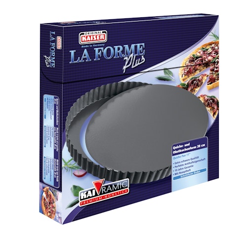 Kaiser Quiche-/ Obstkuchenform mt Hebeboden Ø 28 cm La Forme Plus