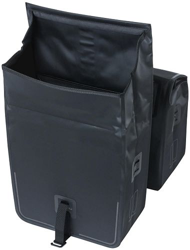 Basil Urban Dry Doppeltasche 50 l schwarz matt black MIK