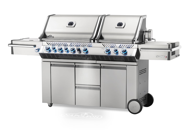 NAPOLEON Gasgrill PRESTIGE PRO 825, Edelstahl, inkl. Drehspieß
