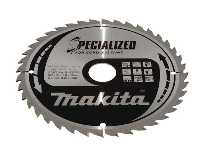Makita SPECIALIZED Sägeb 190x30x40Z B-32976