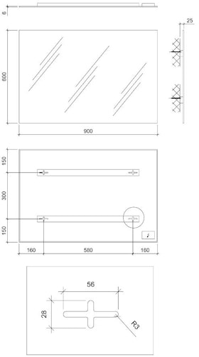 Ximax Infrarotheizkörper GLAS Paneel weiß