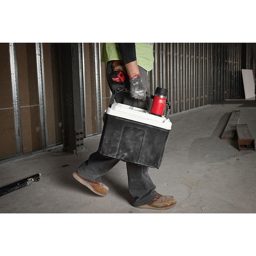 Milwaukee ﻿PACKOUT Isolierbecher 355 ml mit Trinkdeckel, rot 4932498977