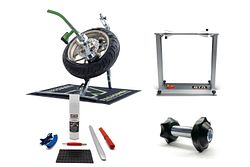 Rabaconda Street Bike Reifenmontiergerät Set für Ducati Einarschwinge