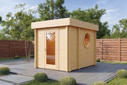 Wolff Finnhaus Saunahaus Toke 2232 - 70 mm