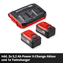 Vorschaubild Einhell Akku-Rasenmäher RASARRO 36/42 (2x5,2Ah) 3413272