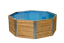 Vorschaubild Weka 45 mm Massivholzpool 593 - 45 mm - 310 x 310 cm