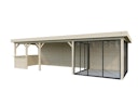 Vorschaubild Palmako Carport/Pavillon Connect Lenna 24,9 m² Set 416 Slide