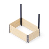 NOOR upyard™ Halterung für Rankgitter, Set von 2 Stück schwarz NOOR upyard™ Halterung für Rankgitter, Set von 2 Stück schwarzZubehörbild