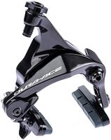 Shimano Rennbremse Dura Ace BR-9210 schwarz Montage an der V.-R. Gabel, für Carbonfe