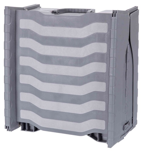 TRIXIE Hunde-Rampe 3-fach klappbar Kunststoff 39x150cm grau