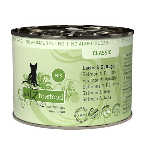 catz finefood Classic 6 x 200g Katzennassfutter
