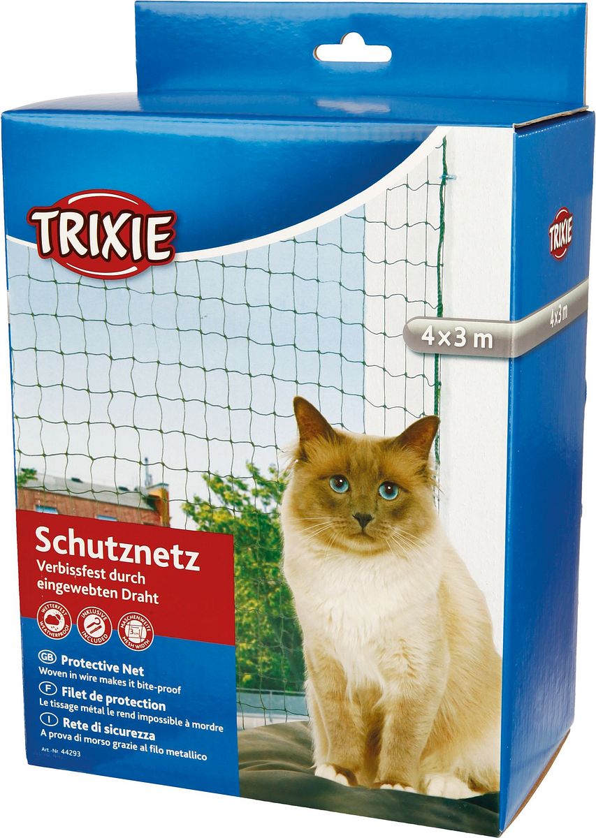 Trixie Katzenschutznetz mit Drahtverstärkung - L 4 x H 3 m - Image 4
