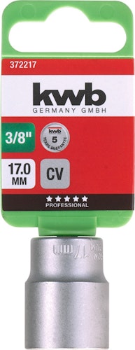kwb Steckschl-Eins 3/8" x 17 mm SB 372217