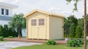 Vorschaubild Weka 28 mm Gartenhaus Premium 28 mit Vordach (20 cm)